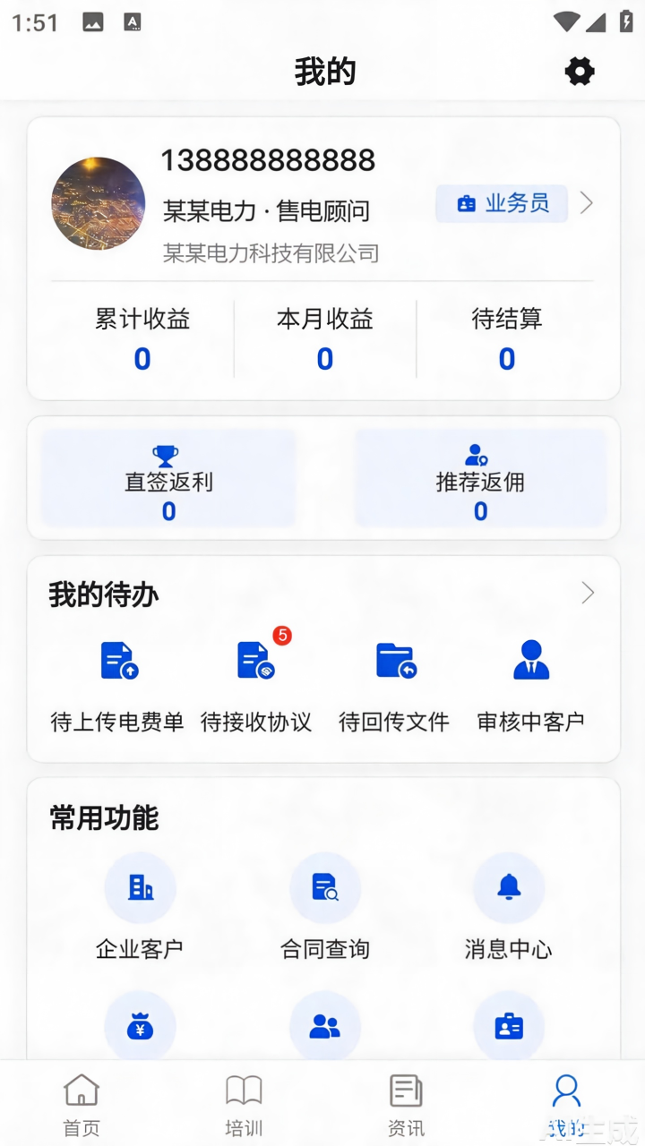 电力销售渠道销售数字化平台 展示图 1